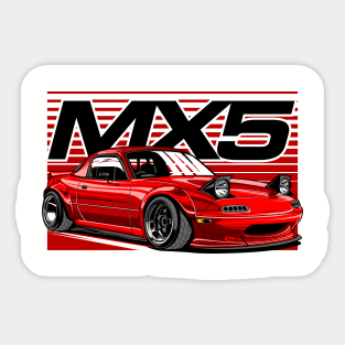 Mazda Miata MX5 Sticker